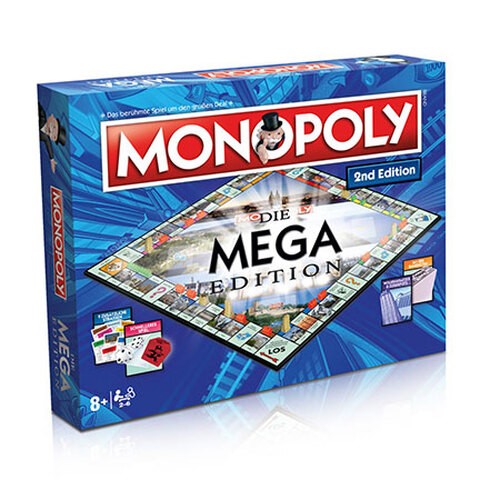 Spiel monopoly mega 2nd - monopoly,