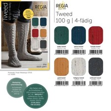 REGIA - Tweed 4-fädig - uni -