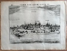 Bertius Original Kupferstich