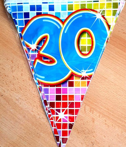 Wimpelkette geburtstag - , 30.