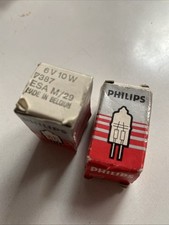 2 Stk. Philips Lighting Projektionslampe 7387 G4 6V 10 W Fotolampen