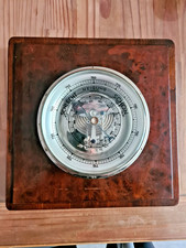 Lufft Barometer Antik Wetterstation massiv Holz