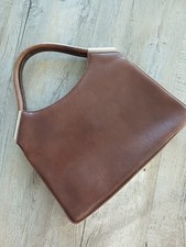 Vintage Leder Bügeltasche