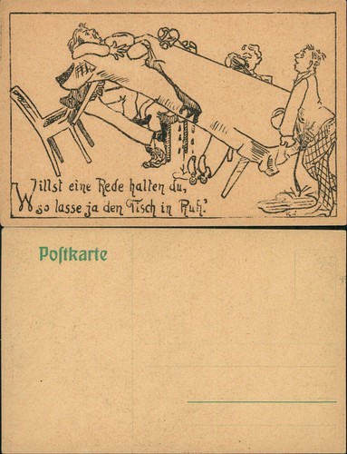 Scherzkarte willst eine - willst, du
