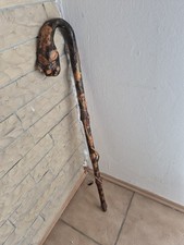 Antiker Wanderstock Handarbeit