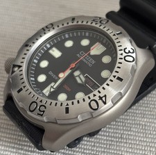 CITIZEN PROMASTER DIVER Taucheruhr AUTOMATIC 8203-S82205 HSF  TITANium Japan
