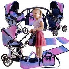Puppenwagen 3in1 Set: Buggy