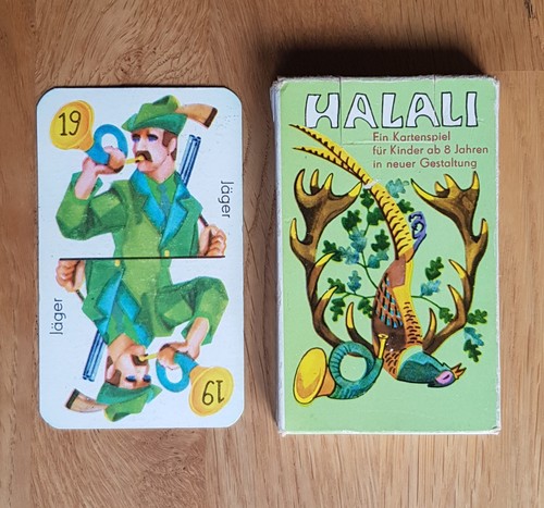 Ddr kartenspiel halali richard - ddr,