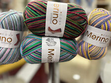 Lana Grossa Meilenweit MERINO COSY 4fach , Sockenwolle, Sw/PA, 100g ca. 420m