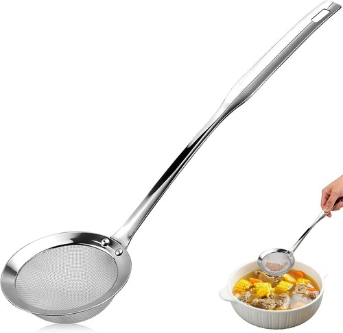 Edelstahl schaumkelle 22cm - edelstahl,