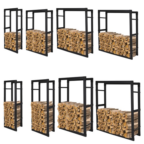 Kaminholzregal holzlege metall - kaminholzregal,
