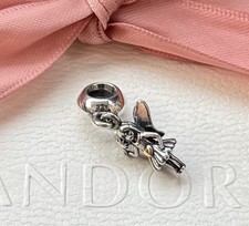 Original Pandora bicolor Anhänger „Märchenfee“ 925 silber, 14 K gold #791032
