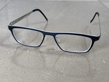 Orgreen 312 Matte Dark Blue / Matte Sand Titanium Brille 50mm -handgefertigt 