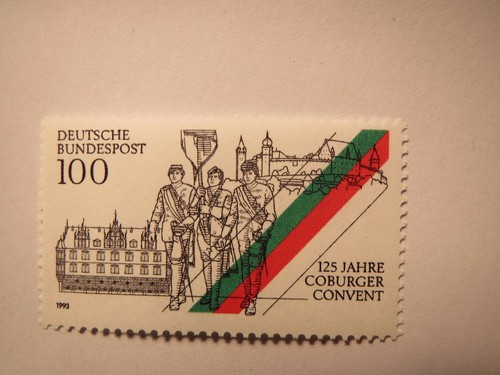 Marke 125 jahre coburger - -,
