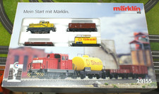 Märklin H0 digitales Starter Set - Diesellok, Wagen, C - Gleis, Weiche und Trafo