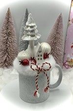 Tischdeko Fensterdeko Weihnachten Tannenbaum Tasse Hygge Geschenk