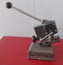 Langlochstanze für Flachstahl für Pressstempel