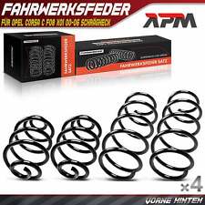 4x Fahrwerksfeder Vorne Hinten L+R für Opel Corsa C X01 Schrägheck 1.0 1.2 00-06