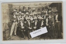 Kostüm Korso  Rad Club  Gut Freund   alte Fotokarte Morgenroth Wuppertal 