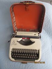Schreibmaschine Reiseschreibmaschine Princess 100 +Bedienung und Pflege Anleit.