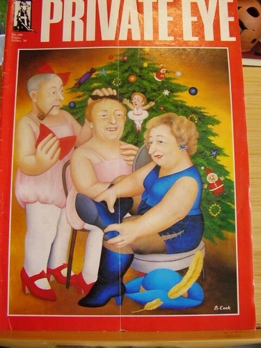 Private eye satirical humour - satirical,