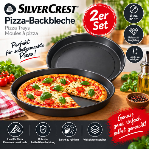 2er set pizzabackblech ø32cm - set,