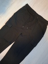 CRANE schwarze Cargohose