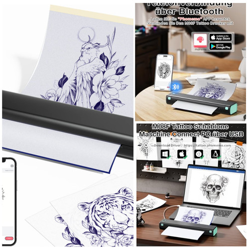Phomemo m08f tattoo drucker - phomemo,
