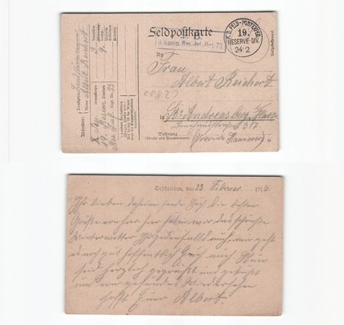 Feldpost 1 - (c2800),