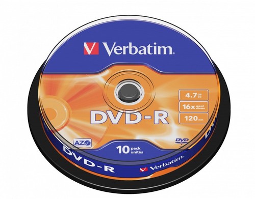 Verbatim 43523 dvd - azo, 4,7gb