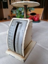 Vintage antike Küchenwaage bis 1kg Marianne Brandt Bauhaus Ruppel cremeweiß