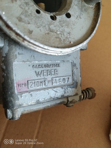 Weber vergaser typ 210m1 21om1 - typ, 210m1/21om1