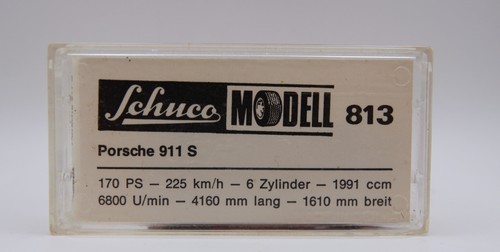 Schuco modellauto 813 porsche - schuco,