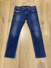 Diesel Iakop Regular Slim Tapered Stretch WASH 0667 Jeans Hose Herren W32 L30