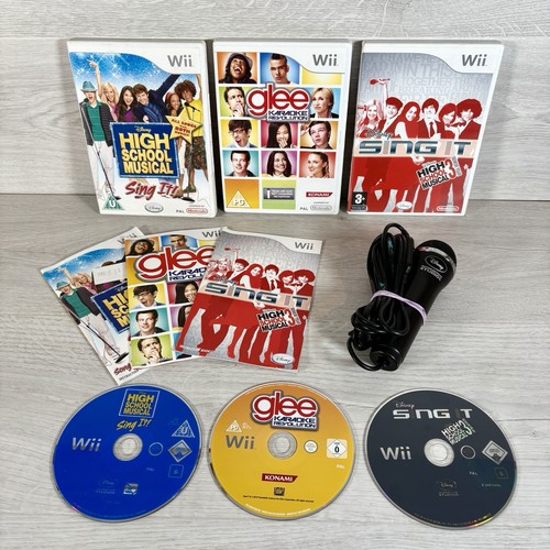 Nintendo wii singing bundle - wii,