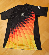 DFB Adidas Pre-Match Shirt Gr. XXL - Deutschland Trikot schwarz Aufwärmshirt neu