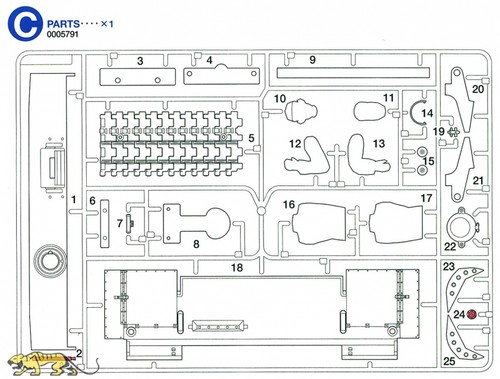 Tamiya 0005791 teile - 0005791,