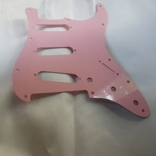 PINK STR*T PICKGUARD - FLOYD ROSE CUT