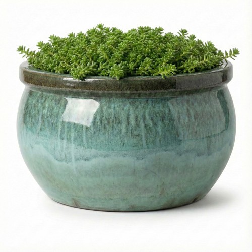 Pflanzkübel moosgrün 46cm - moosgrün, Ø