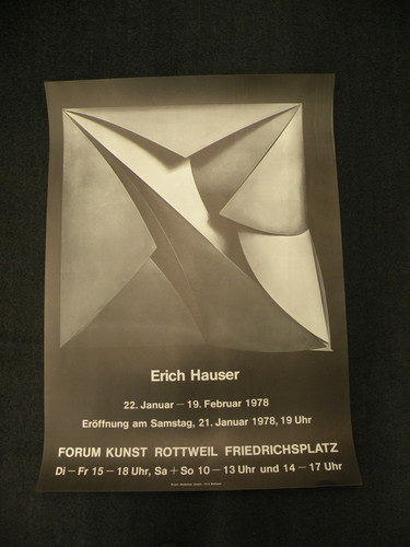 Ausstellungsplakat 1978 erich - ausstellungsplakat,