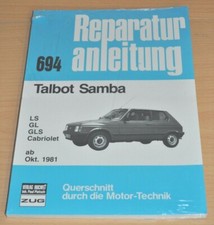 TALBOT Samba LS GL GLS