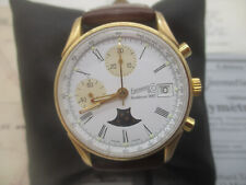 Eberhard & Co  Herren Armbanduhr Tachymetre Chronograph Edition No. 13 vergoldet