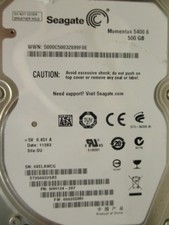 500GB Seagate ST9500325AS |
