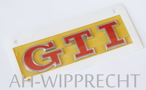 Original gti schriftzug - vw,