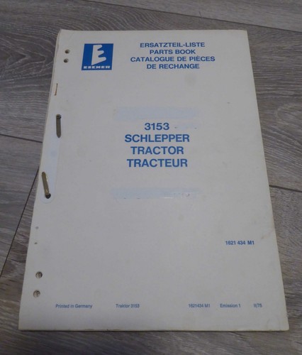 Eicher schlepper 3153 - eicher,