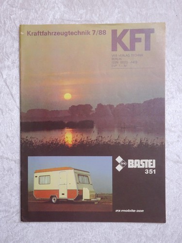 Kft kraftfahrzeugtechnik 88 - kraftfahrzeugtechnik, 7/88