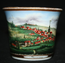 Biedermeier  Ansichtentasse "