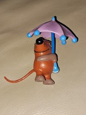 Sendung mit der Maus 1 x Figur mit Regenschirm von Schleich 1985