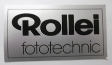 Werbe-Aufkleber Rollei