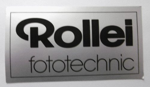 Werbe aufkleber rollei - werbe-aufkleber,